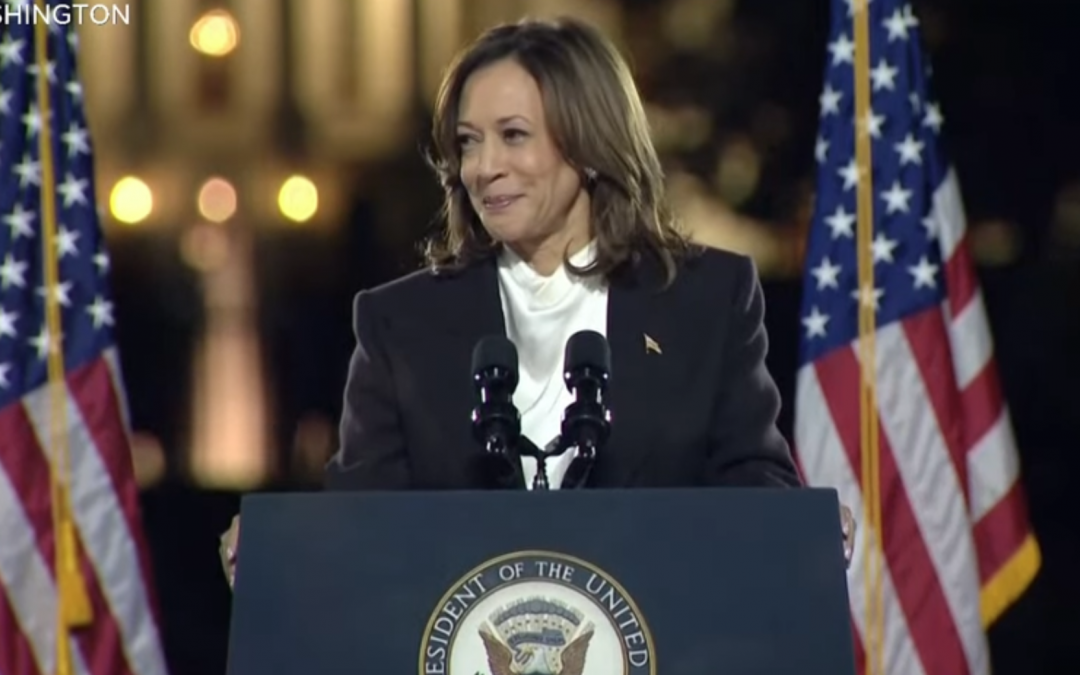 Vice President Harris urges voter to ‘turn the page’ at the site of Trump’s January 6 address